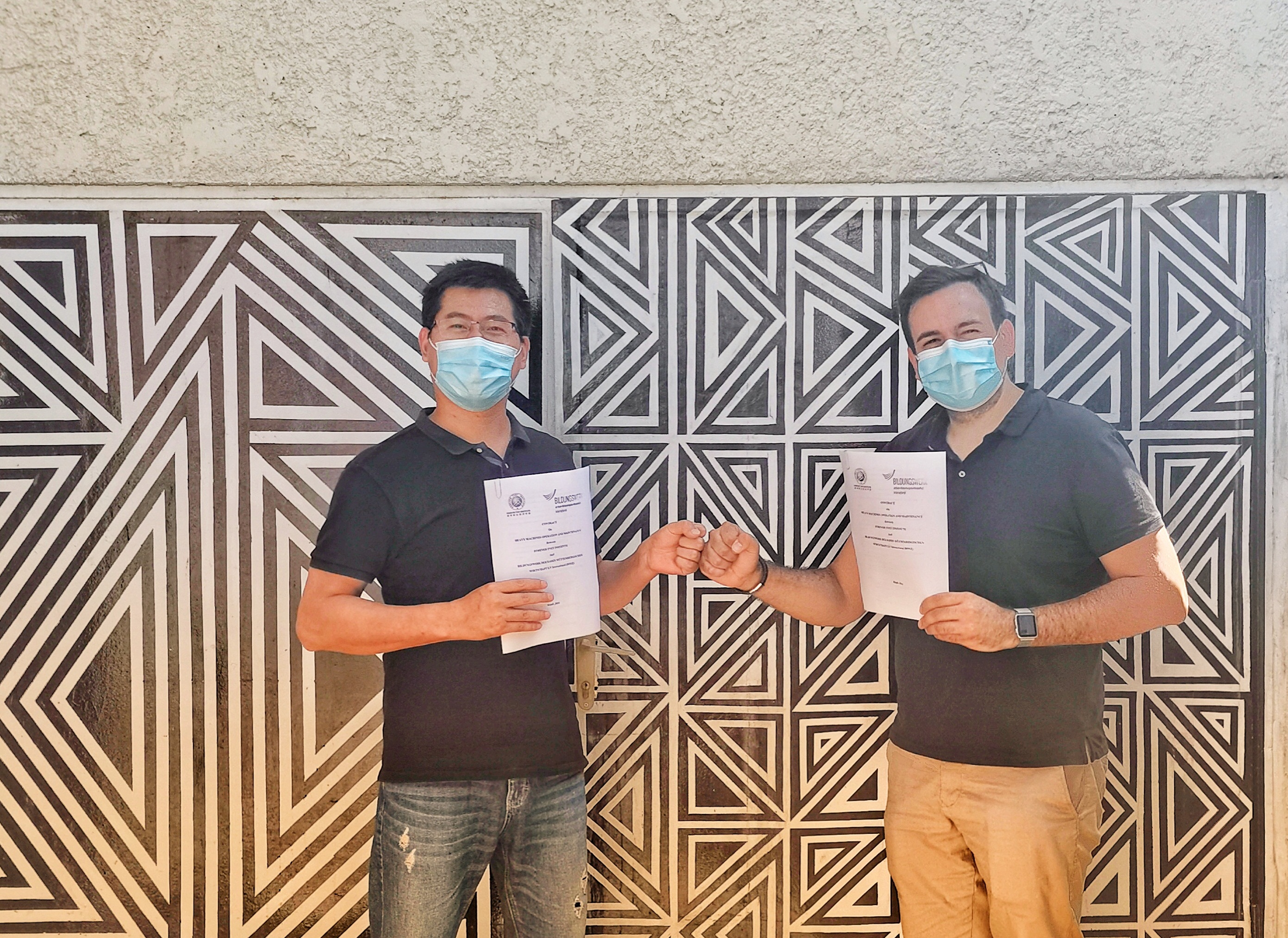 任你博职业手艺学院与德国职业教育培训机构签署相助协议 title=